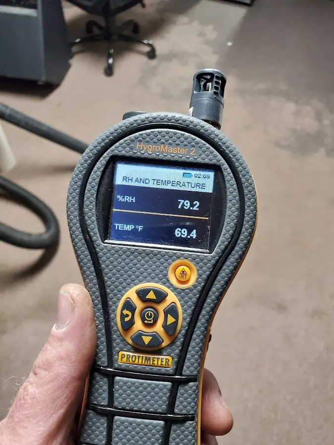 Moisture meter humidity assessment for Fire & Smoke Damage Restoration in Lake Mathews
